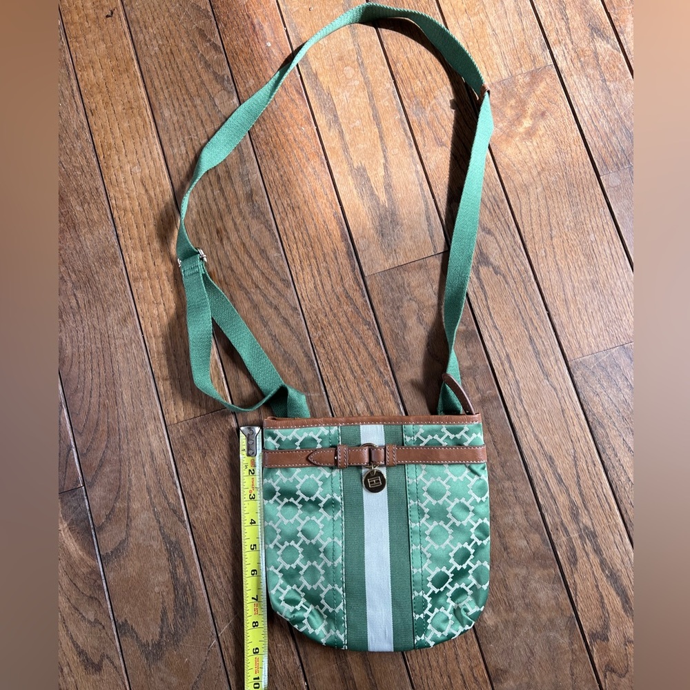 Green Tommy Hilfiger crossbody bag